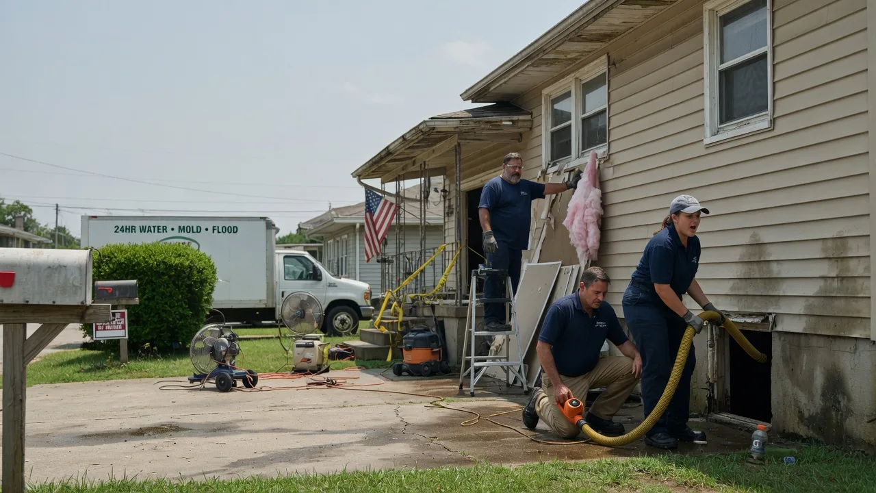 Water Damage Repair in Amherstdale, WV near me